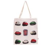 Puckator Sac Cabas Tote bag réutilisable - Fiat 500 Voitures Rétro