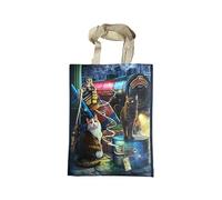 Sac de courses Lisa Parker - Chats du Witchwood Express - grand cabas réutilisable et résistant - motif félin magique - sac shopping écologique et pratique