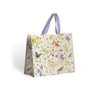 Puckator Sac de Courses réutlisable - Jan Pashley Ailes & Fleurs sauvages