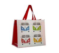 Puckator Sac de Courses Volkswagen - Van Bus Combi VW T1 Rouge NWBAG74