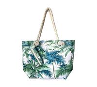 Puckator Sac de plage - Paumes et mini pochette avec fermeture éclair