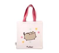 Sac fourre-tout réutilisable Pusheen le chat, femme, fille, université, licence officielle Pusheen the Cat, ivoire (ral 1013), Taglia unica, Contemporain