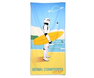 Puckator Serviette de Plage en Microfibre - The Original Stormtrooper Surf Day Off