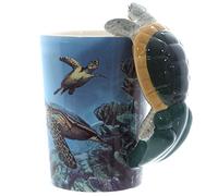 Puckator SMUG42 Mug sous Marin Anse Tortue 8,5 x 12 x 13,5 cm, Unique