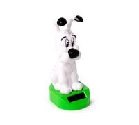 Puckator Solar Pal Idefix Figurine Danseur à énergie Solaire - Astérix et Obélix, pour Tableau de Bord de Voiture, Bureau ou seuil de fenêtre, idée Cadeau, Blanc