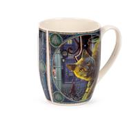 Puckator - Tasse à thé en porcelaine 300 ml - Rusty Cauldron Cat - Chats, Lisa Parker