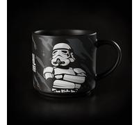 Puckator The Original Stormtrooper Grande tasse en porcelaine - Accessoires amusants pour la maison - Cadeaux mignons pour petite amie - Grandes tasses pour hommes et femmes - Boissons chaudes