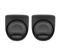Puco 2/4 Pièces Bouchon de Remplacement en Acier Inoxydable Bouchon de Remplacement de Bouteille d'eau Isolée Couvercle en Silicone Anti-Fuite pour Bouchon de Bouteille Owala
