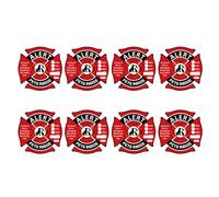 Puco Autocollant d'alerte intérieure pour Animaux de Compagnie étiquettes d'avertissement imperméables et durables Chien Chat Autocollants la sécurité Incendie Alerte d'urgence Papier