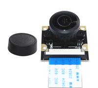 Puco Module de caméra 222° 5MP réglable pour caméra RPI 3B 4B 3B+ 1080P OV5647 4B