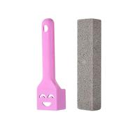 Puco Pierre Ponce pour Le Nettoyage des Toilettes Pierre Ponce de Nettoyage avec poignée Nettoyant pour Toilettes Pierre Ponce Brosse de Nettoyage pour de Toilette Brosse pour Pierre Ponce