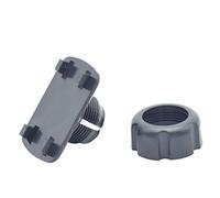 Puco - Support de téléphone universel pour voiture - Compatible avec la plupart des smartphones - Support de tableau de bord et pare-brise - Noir - Plastique - Rotatif et mains libres