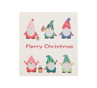 Puco Torchon à imprimé de Dessin animé de noël Festif, Absorption Efficace, Chiffon de Nettoyage pour Pot à Vaisselle, Outil de Nettoyage de Cuisine Festif