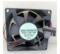 PUDC24H4C-049 24V 2-wire 2-pin 0.16A 3.8W 8025 8CM inverter cooling fan
