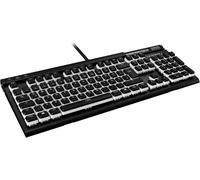 Pudding Keycaps, Design à Deux Couches, éclairage RVB, Disposition Allemande QWERTZ, Compatible avec Les claviers de Jeu mécaniques et mécaniques, avec extracteur de keycap, Noir et