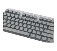 Pudding Keycaps Lot de 104 touches PBT à double tir pour claviers mécaniques, profil OEM, disposition standard Gris
