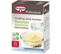 Pudding professionnel sans cuisson goût banane Dr. Oetker, 1000 g