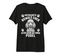 Pudel Vieil Homme T-Shirt Haut de Gamme