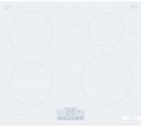 Bosch | Table de cuisson | PUE612BB1J | Induction | Nombre de brûleurs/zones de cuisson 4 | Touche | Minuterie | Blanc