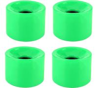 Puente 4pcs set 70*51 mm haute qualitéPolyuréthaneroues de skateboard planche longue (vert)