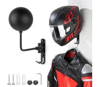 PUERSI Support Casque Moto Mural, Porte Casque pour Vélo et Moto