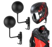 PUERSI Support Casque Moto Mural, Porte Casque pour Vélo et Moto