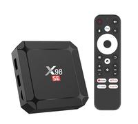 Puersit Boîtier TV Android 10, Box Android TV X98SE avec Allwinner H313 A53 CPU Support 4K HD Dual WiFi 2.4G 5.8G BT5.0 100M LAN Enternet 2GB/8GB