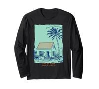 Puerto Escondido Mexico Souvenir de Surf Vintage Oaxaca Manche Longue