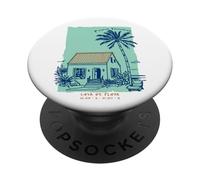 Puerto Escondido Mexico Souvenir de Surf Vintage Oaxaca PopSockets PopGrip Adhésif