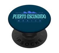 Puerto Escondido Mexique | Côte de Puerto Escondido México PopSockets PopGrip Adhésif
