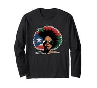 Puerto Rican Afro Pride Boricua Roots Heritage Manche Longue