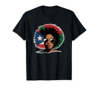 Puerto Rican Afro Pride Boricua Roots Heritage T-Shirt