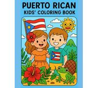 Puerto Rican Kids coloring book