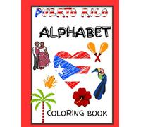 Puerto Rico Alphabet Coloring Book