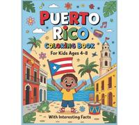 Puerto Rico coloring book for kids with facts