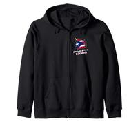 Puerto Rico Flag Puerto Rican Unicorn Sweat à Capuche