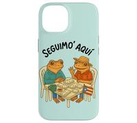 Puerto Rico Seguimo Aqui Coquí Frog Dominoes Bandera Boricua Coque pour iPhone 14