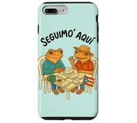 Puerto Rico Seguimo Aqui Coquí Frog Dominoes Bandera Boricua Coque pour iPhone 7 Plus/8 Plus