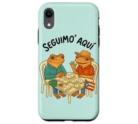 Puerto Rico Seguimo Aqui Coquí Frog Dominoes Bandera Boricua Coque pour iPhone XR