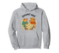 Puerto Rico Seguimo Aqui Coquí Frog Dominoes Bandera Boricua Sweat à Capuche