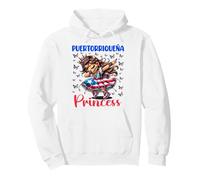 Puertorriqueña Princesse Boricua Pride Girl Dabbing pour Enfants Sweat à Capuche