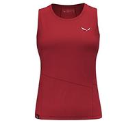 Salewa Puez Sporty Dry Sleeveless T-shirt Rouge M Femme