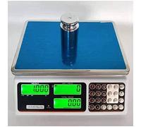PUFAHAU Balance De Cuisine Électronique 30 Kg/1 G, en Acier Inoxydable, avec Écran LCD, pour Magasin De Détail