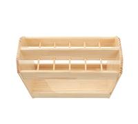 PUFAHAU Support De Tapis De Yoga en Bois pour Sol-Peut Contenir 12 Tapis, Rangement pour Tapis De Yoga À Domicile, Organisateur De Tapis pour École Maternelle, 63 × 2