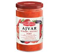 Pufai Ajvar sauce de légumes en verre épicé un délicieux plat d'accompagnement traditionnel sauce 690 g