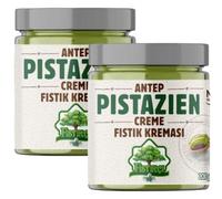 Pufai Anthap Lot de 2 crèmes de pistaches turques avec 30 % de pistaches sans huile de palme 200 g