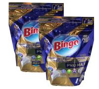 PUFAI Bundle Bingo Pro Max Lot de 40 capsules de lave-vaisselle | Nettoyage en profondeur et protection de la brillance | Formule tout-en-un