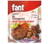 Pufai Fant pour Cevapcici et Hamburger Sachet d'épices végétales Mélange d'épices universel avec légumes 40 g