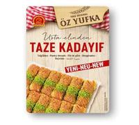 Pufai Fils de pâte kadaifi très fins taze kadayıf dubai chocolat 400 Gramme