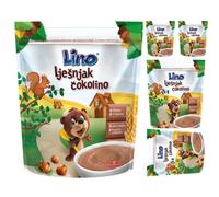 Pufai Lino Lot de 5 sachets de céréales Noisette Cokolino Muesli Cornflakes 500 g
